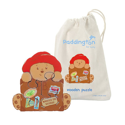 Bambinista-ORANGE TREE TOYS-Toys-ORANGE TREE TOYS Paddington with Wooden Suitcase Mini Puzzle