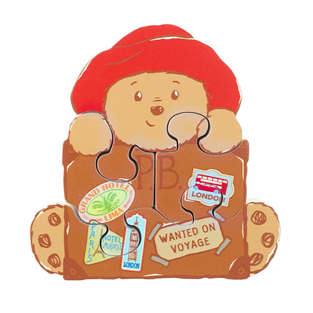 Bambinista-ORANGE TREE TOYS-Toys-ORANGE TREE TOYS Paddington with Wooden Suitcase Mini Puzzle