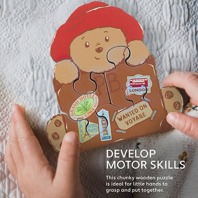 Bambinista-ORANGE TREE TOYS-Toys-ORANGE TREE TOYS Paddington with Wooden Suitcase Mini Puzzle