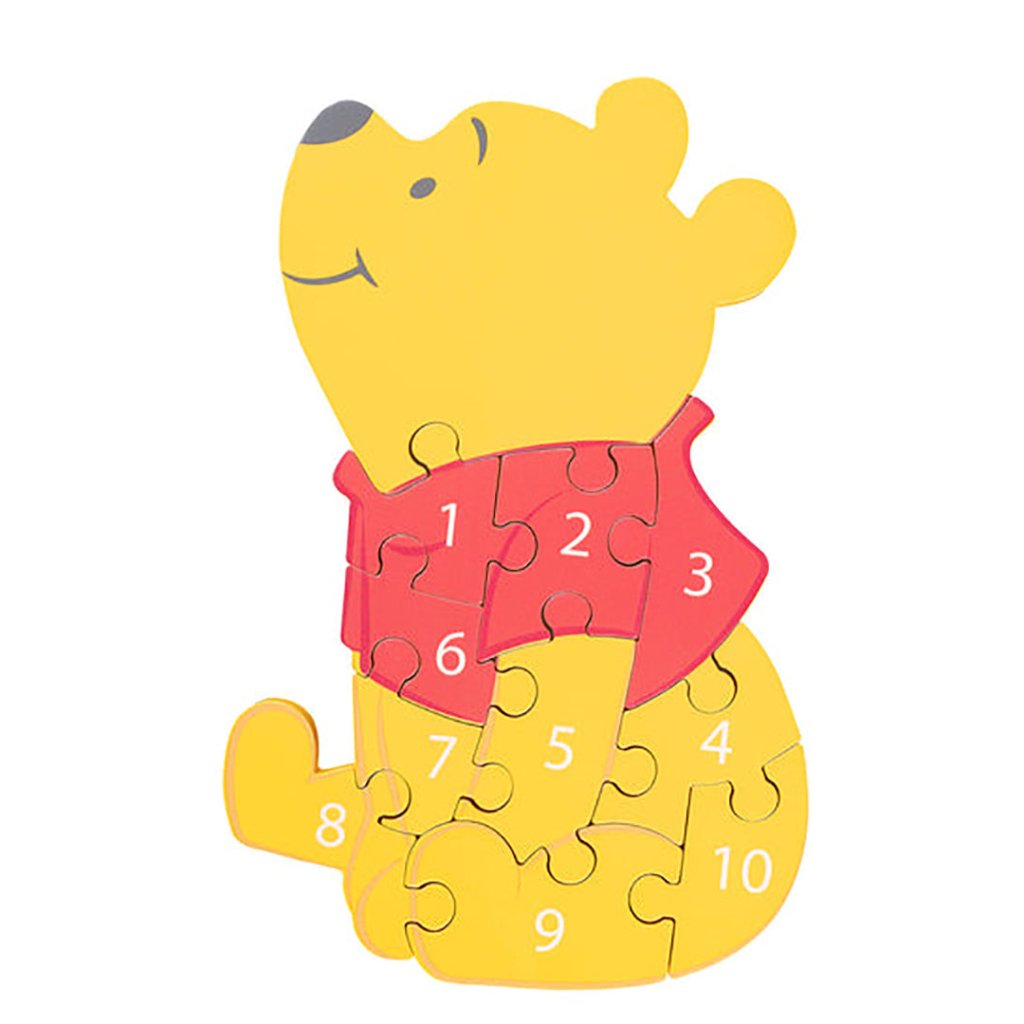 Bambinista-ORANGE TREE TOYS-Toys-ORANGE TREE TOYS Winnie the Pooh Number Puzzle Number Puzzle (1-10)