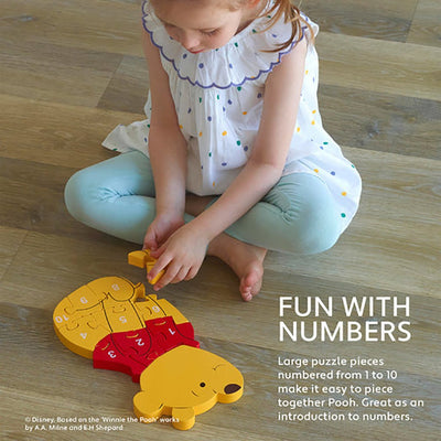 Bambinista-ORANGE TREE TOYS-Toys-ORANGE TREE TOYS Winnie the Pooh Number Puzzle Number Puzzle (1-10)