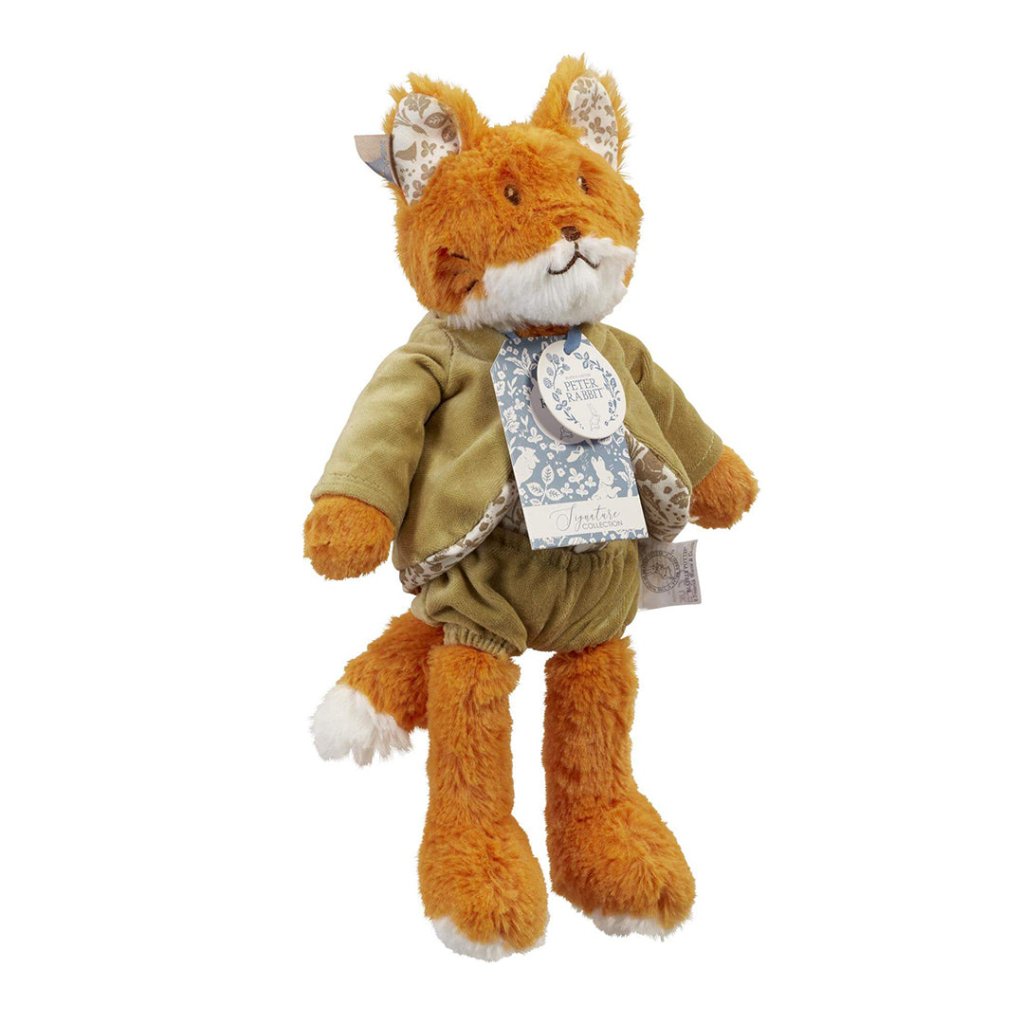 PETER RABBIT Signature Mr Tod Deluxe Soft Toy 34cm – Bambinista