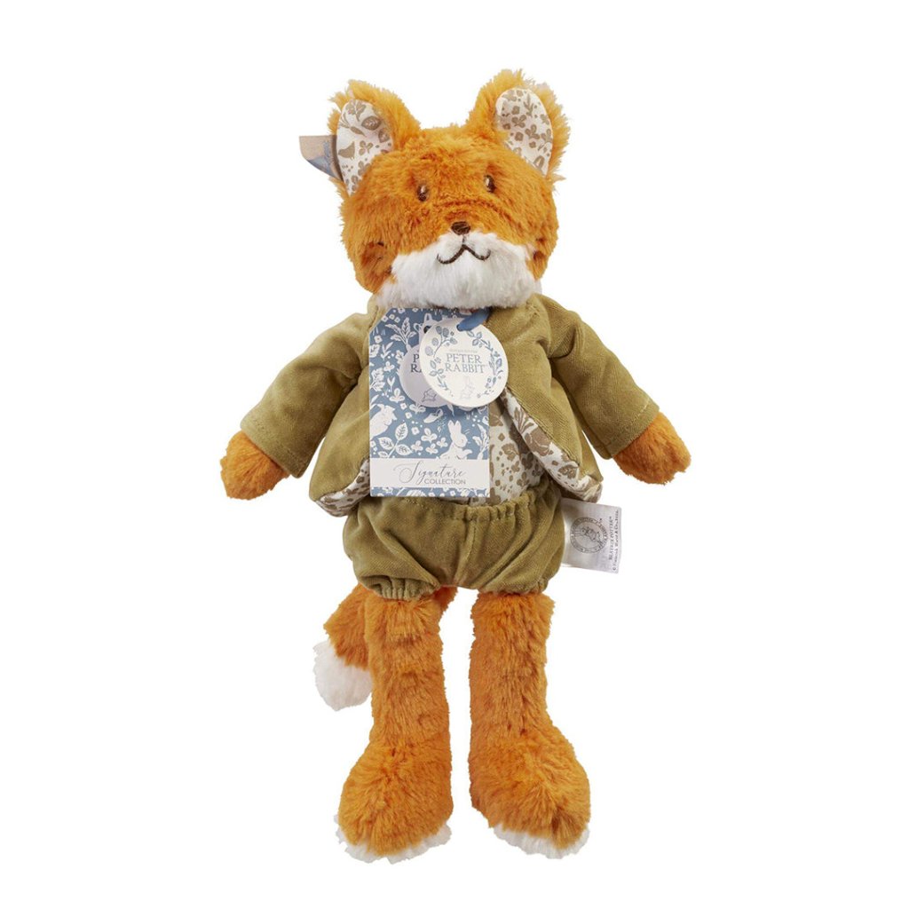 PETER RABBIT Signature Mr Tod Deluxe Soft Toy 34cm – Bambinista