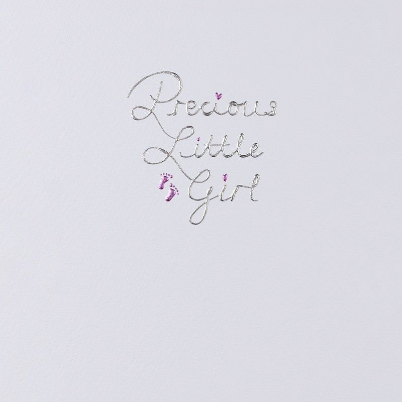 Bambinista-PAPERLINK-Gift Cards-PAPERLINK Baby Girl Mimosa Birth Congrats Card