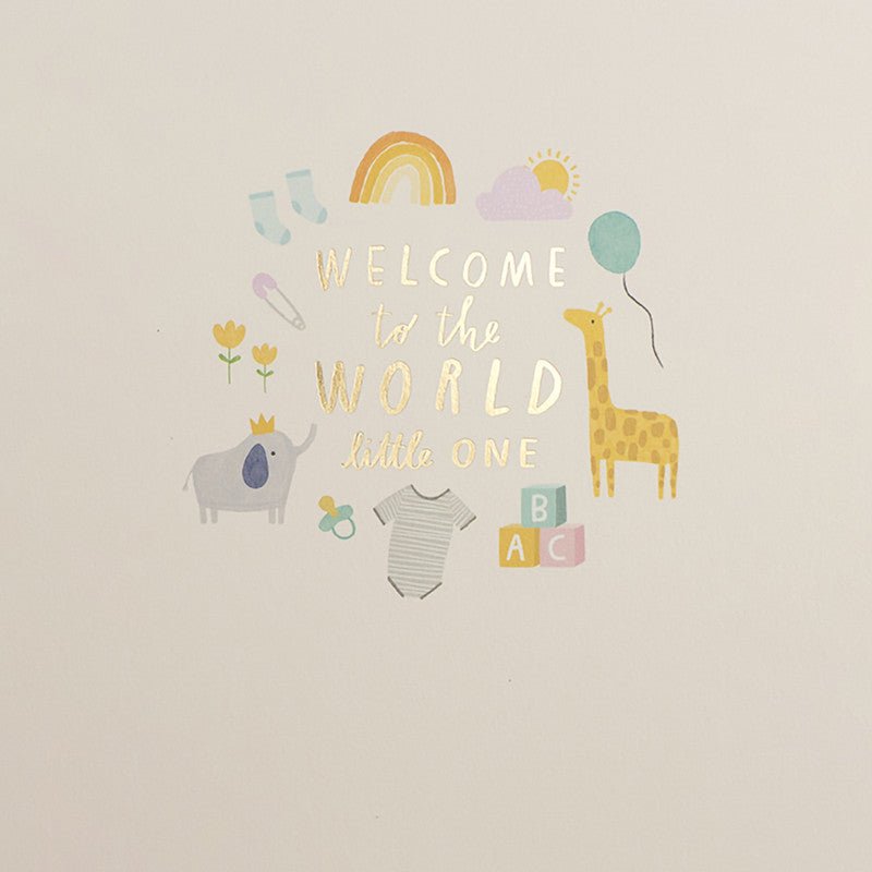 Bambinista-PAPERLINK-Gift Cards-PAPERLINK New Baby Genera First Chapter Birth Congrats Card