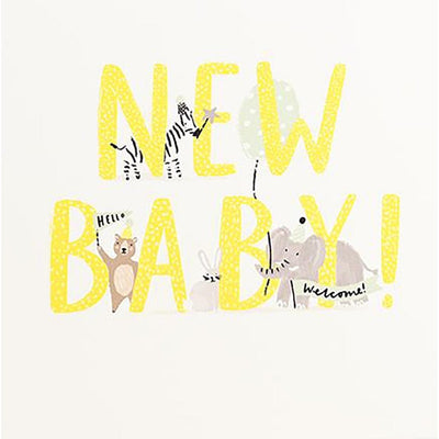 Bambinista-PAPERLINK-Gift Cards-PAPERLINK NEW BABY GENERAL Birth Congrats Card