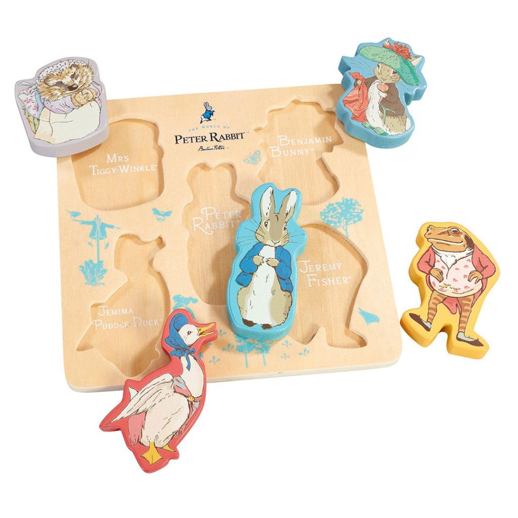 Bambinista-PETER RABBIT-Toys-Peter Rabbit Shape Puzzle