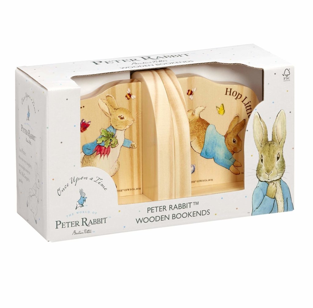 Bambinista-PETER RABBIT-Toys-PETER RABBIT Wooden Bookends