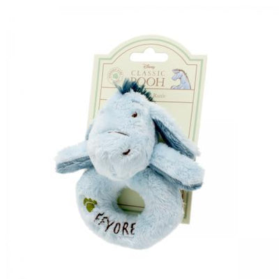 Bambinista-RAINBOW DESIGNS-Toys-Hundred Acre Wood Eeyore Ring Rattle
