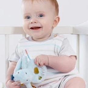 Bambinista-RAINBOW DESIGNS-Toys-Hundred Acre Wood Eeyore Ring Rattle