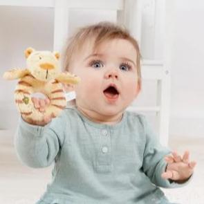 Bambinista-RAINBOW DESIGNS-Toys-Hundred Acre Wood Tigger Ring Rattle