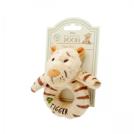 Bambinista-RAINBOW DESIGNS-Toys-Hundred Acre Wood Tigger Ring Rattle