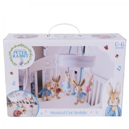 Bambinista-RAINBOW DESIGNS-Toys-PETER RABBIT Musical Cot Mobile