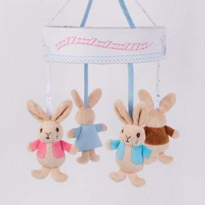 Bambinista-RAINBOW DESIGNS-Toys-PETER RABBIT Musical Cot Mobile