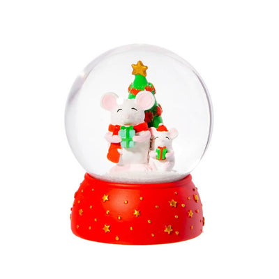 Bambinista-SASS AND BELLE-Decor-SASS AND BELLE Christmas Mice Snowglobe