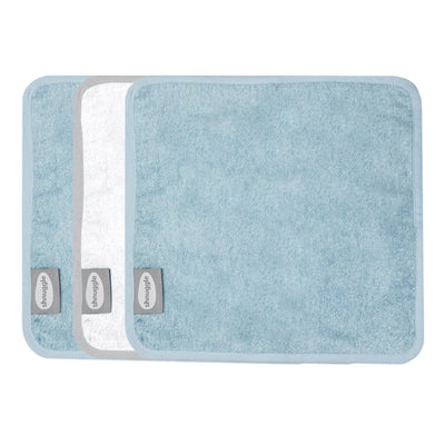 Bambinista-SHNUGGLE-Towels-SHNUGGLE Washcloths - Blue