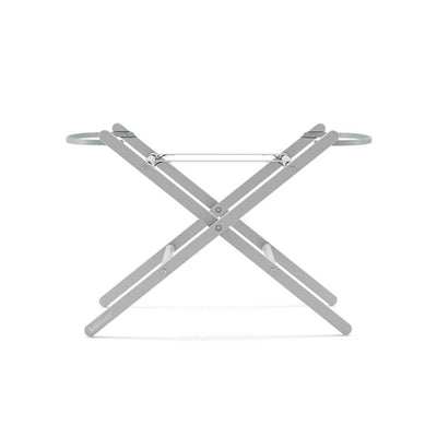 Bambinista-SNUZ-Bedding-Ex-display SNUZBaskit Moses Basket & Stand - Light Grey/Grey