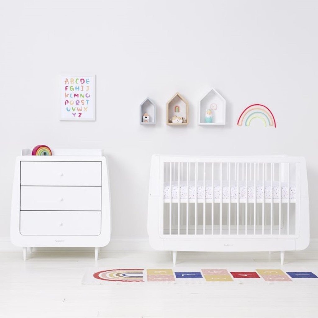 Bambinista-SNUZ-Bedding-Snuz 2 Pack Cot & Cot Bed Fitted Sheet – Multi Spot