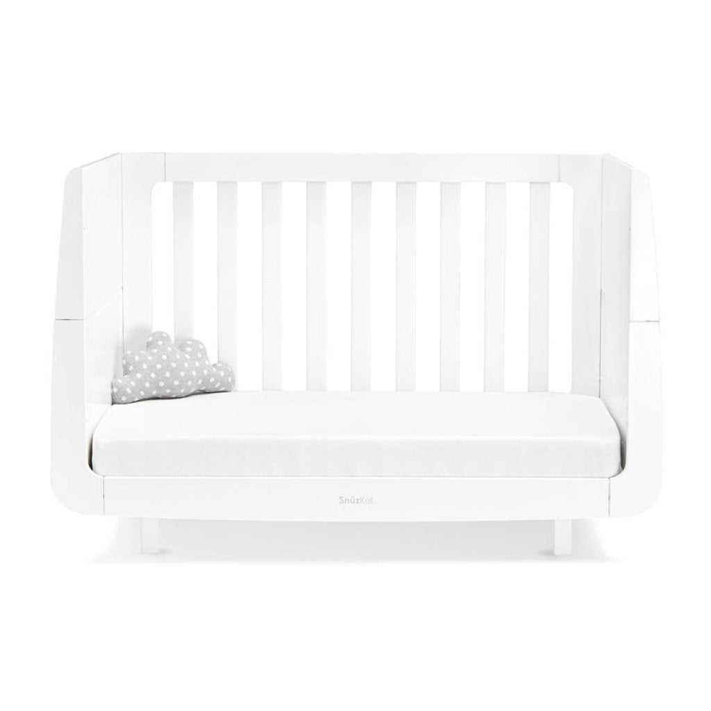 Bambinista-SNUZ-Furniture-SnuzKot Mode 2 Piece Nursery Furniture Set - White