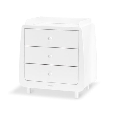 Bambinista-SNUZ-Furniture-SnuzKot Mode 2 Piece Nursery Furniture Set - White