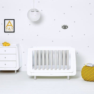 Bambinista-SNUZ-Furniture-SnuzKot Mode Cot Bed – Grey