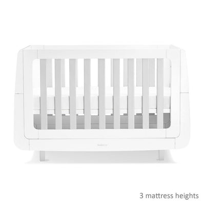 Bambinista-SNUZ-Furniture-SnuzKot Mode Cot Bed – Grey