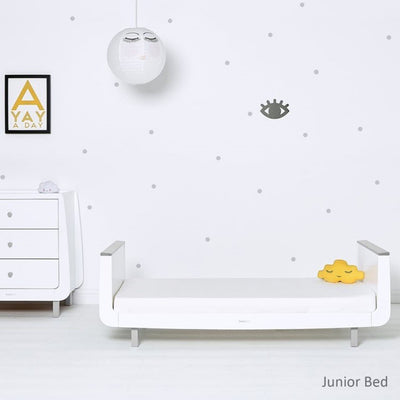 Bambinista-SNUZ-Furniture-SnuzKot Mode Cot Bed – Grey
