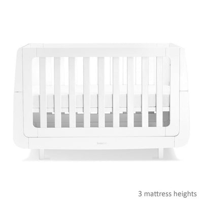 Bambinista-SNUZ-Furniture-SnuzKot Mode Cot Bed – White