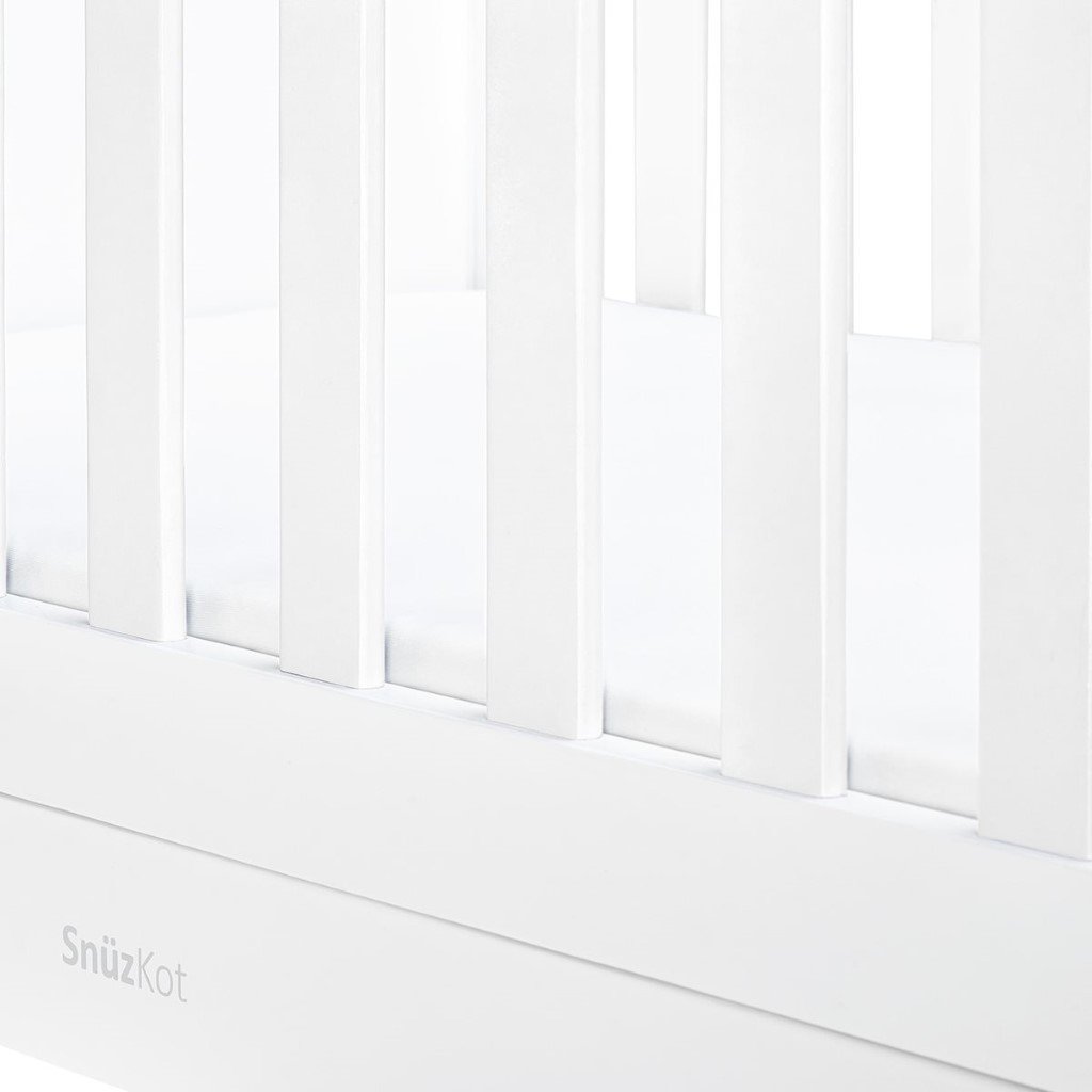 Bambinista-SNUZ-Furniture-SnuzKot Mode Cot Bed – White