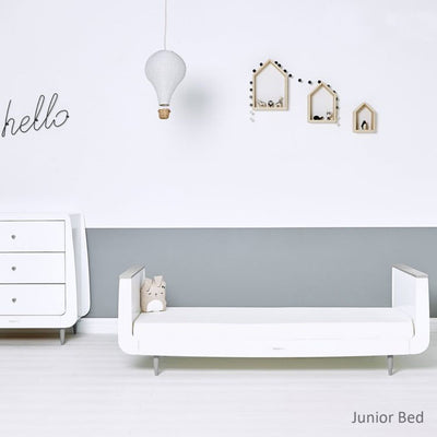 Bambinista-SNUZ-Furniture-SnuzKot Skandi 2 Piece Nursery Furniture Set  - Grey