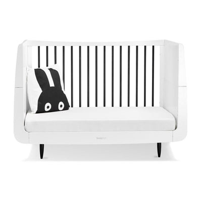 Bambinista-SNUZ-Furniture-SnuzKot Skandi 2 Piece Nursery Furniture Set - Mono