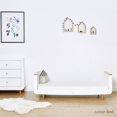Bambinista-SNUZ-Furniture-SnuzKot Skandi 2 Piece Nursery Furniture Set - Natural
