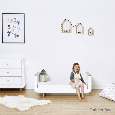Bambinista-SNUZ-Furniture-SnuzKot Skandi 2 Piece Nursery Furniture Set - Natural