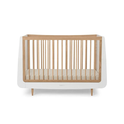 Bambinista-SNUZ-Furniture-SnuzKot Skandi 2 Piece Nursery Furniture Set - Oak