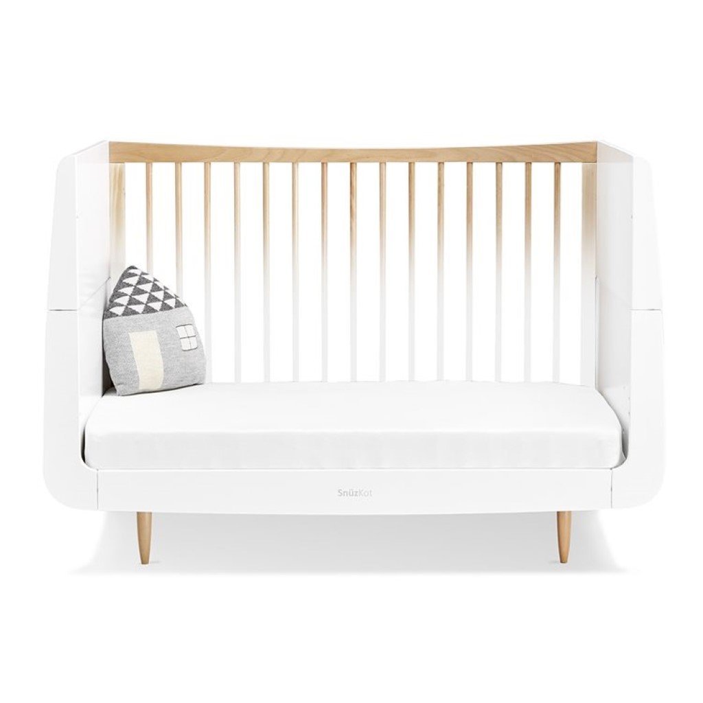 Bambinista-SNUZ-Furniture-SnuzKot Skandi 2 Piece Nursery Furniture Set - Ombre