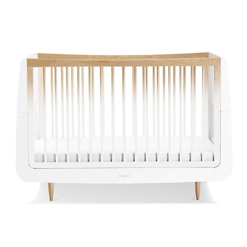 Bambinista-SNUZ-Furniture-SnuzKot Skandi 2 Piece Nursery Furniture Set - Ombre