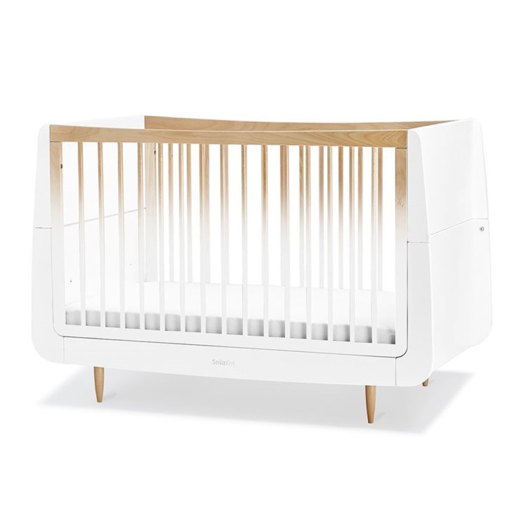 Bambinista-SNUZ-Furniture-SnuzKot Skandi 2 Piece Nursery Furniture Set - Ombre