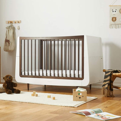 Bambinista-SNUZ-Furniture-SnuzKot Skandi 3 Piece Nursery Furniture Set - Ebony