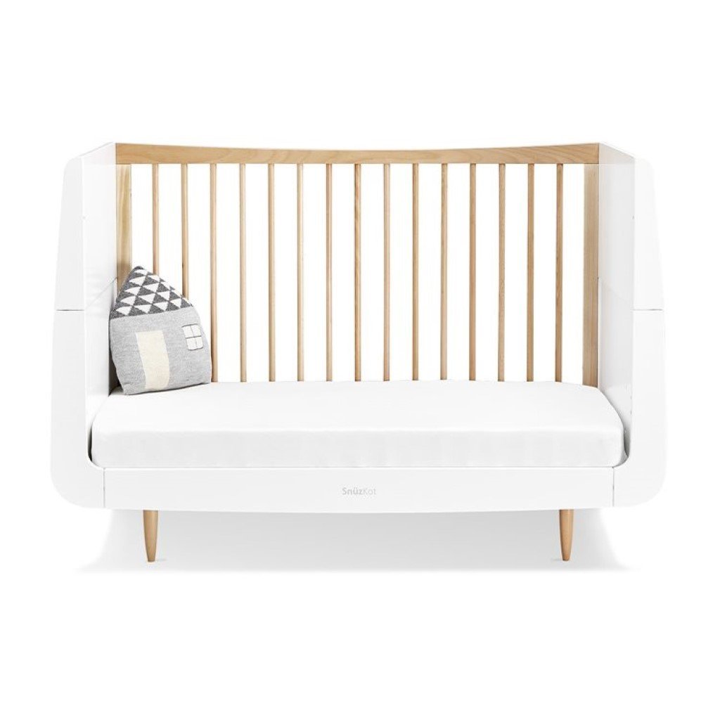 Bambinista-SNUZ-Furniture-SnuzKot Skandi Cot Bed - Natural