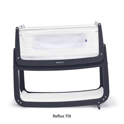 Bambinista-SNUZ-Furniture-SnuzPod⁴ Bedside Crib - Navy