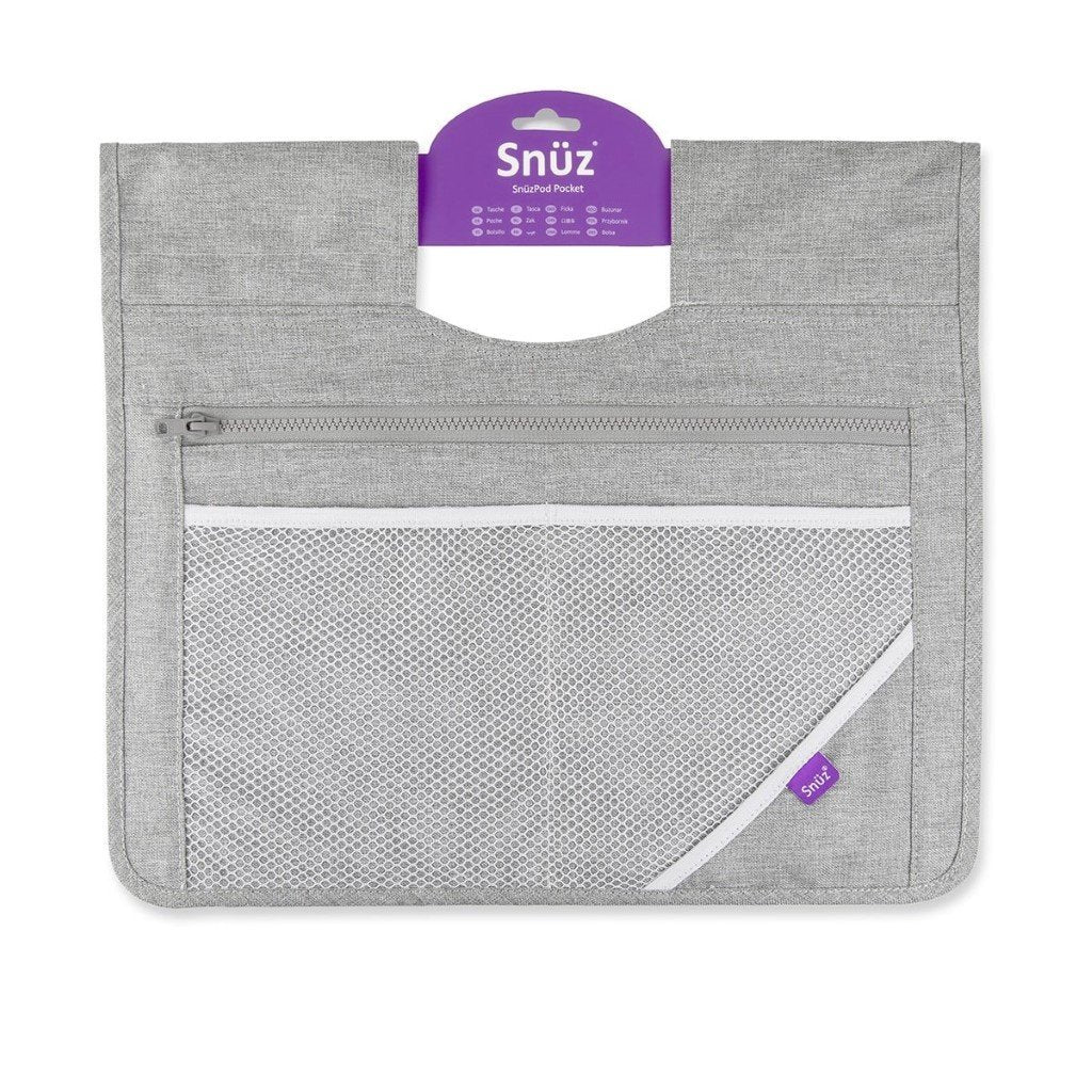 Bambinista-SNUZ-Furniture-SnuzPod⁴ Bedside Crib - Rose White