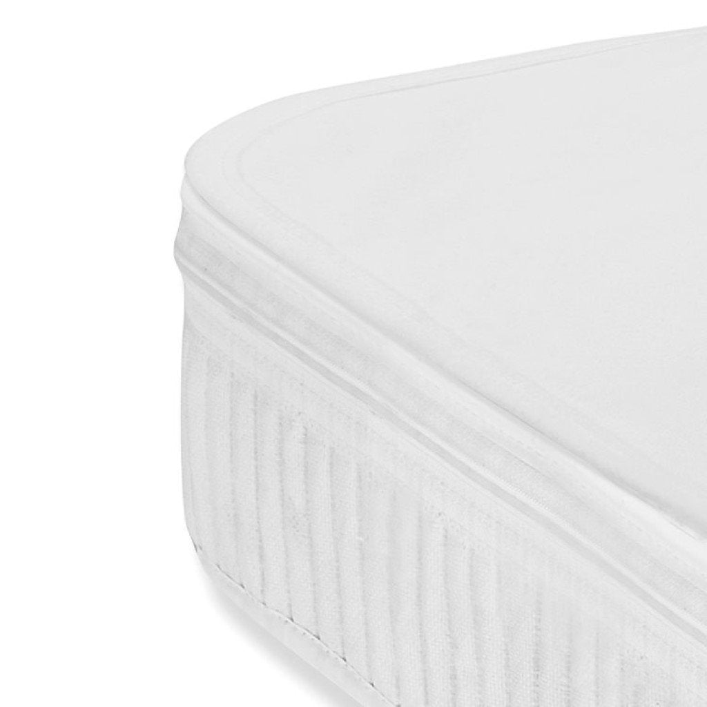 Bambinista-SNUZ-Furniture-SnuzPod⁴ Bedside Crib - Rose White