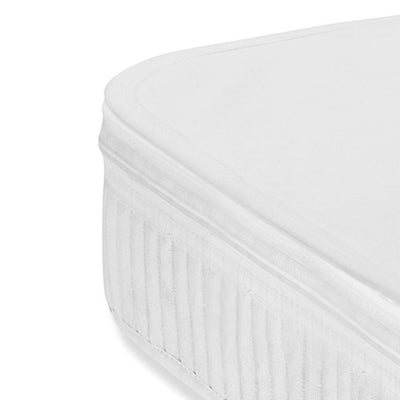 Bambinista-SNUZ-Furniture-SnuzPod⁴ Bedside Crib - Rose White