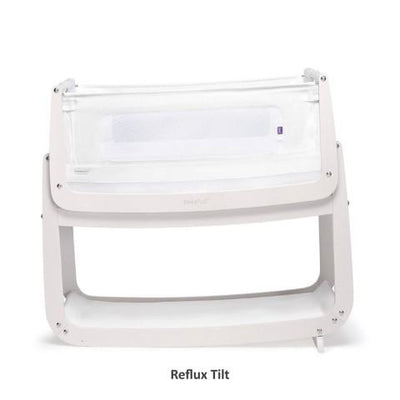 Bambinista-SNUZ-Furniture-SnuzPod⁴ Bedside Crib - Rose White