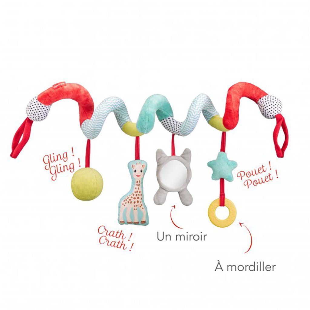 Bambinista-SOPHIE LA GIRAFE-Toys-Sophie la Girafe Fresh Touch Activity Spiral