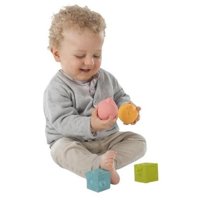 Bambinista-SOPHIE LA GIRAFE-Toys-Sophie the Giraffe So Pure Set of Balls & Cubes