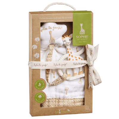 Bambinista-SOPHIE LA GIRAFE-Toys-Sophie the Giraffe So'Pure Comforter and Teething Ring