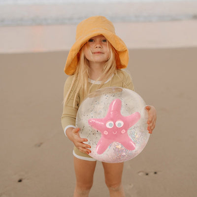 Bambinista-SUNNYLIFE--SUNNYLIFE 3D Inflatable Beach Ball Ocean Treasure Rose