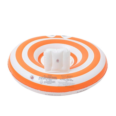 Bambinista-SUNNYLIFE--SUNNYLIFE Baby Seat Sonny the Sea Creature Neon Orange