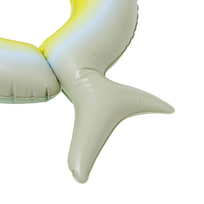 Bambinista-SUNNYLIFE--SUNNYLIFE Kiddy Pool Ring Shark Tribe Khaki